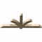 Ekena Millwork Redmond Rough Sawn Timber Gable Bracket, Douglas Fir, 60"W x 25"H x 4"D x 4"F, 10/12 Pitch GBW060X25X0404RED00RDF - alternate 2